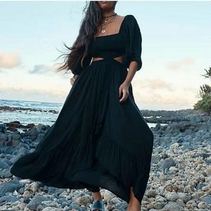 NWT Free People Cross My Heart Maxi Size XS